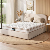 Giselle 20cm Firm Queen Mattress Pocket Spring for Bedroom or Guest Room
