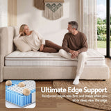 Giselle 20cm Firm Single Mattress Pocket Spring for Bedroom or Guest Room In Australia - Darrahopens