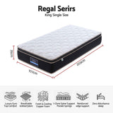 Giselle 35cm King Single Mattress Firm with Copper Memory Foam and Edge Support In Australia - Darrahopens