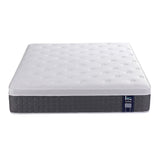 Levitex Double Mattress Lumbar Support, 5-Zone Pocket Springs & 2-Row Hardened Edges for Deep Sleep, Cooling Gel Memory & Egg-Crate Foam