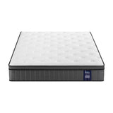 Levitex Double Mattress 2 Rows Edge Support for Deep Sleep 5-Zone Ergonomic Pocket Spring Breathable Corrugated Sponge Medium Firm 30CM