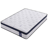 Levitex 35CM Queen Mattresses Gel Memory Foam and 7-Zone Ergonomic Pocket Spring, Anti-Roll Dual-Row Edge, Undisturbed Deep Sleep For Restless Couples, Triple Cooling System