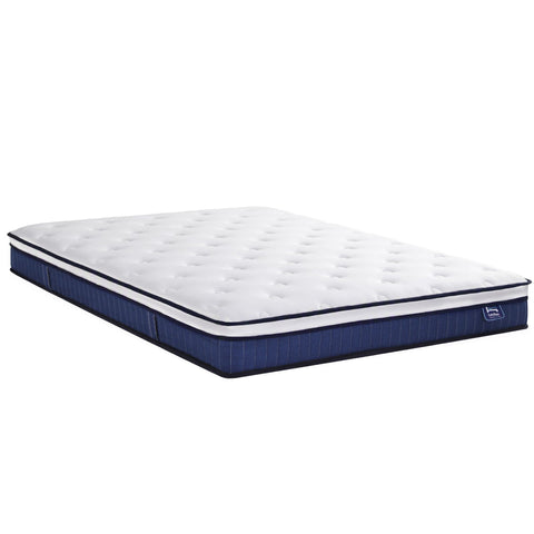Levitex Queen Mattress 23CM With Pocket Spring & Cooling Gel Foam, Medium-Firm Full-Body Support, Mattresses In A Box
