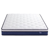 Levitex Queen Mattress 23CM With Pocket Spring & Cooling Gel Foam, Medium-Firm Full-Body Support, Mattresses In A Box