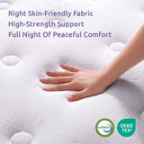Levitex Single Mattress 23CM With Pocket Spring & Cooling Gel Foam, Medium-Firm Full-Body Support, Mattresses In A Box