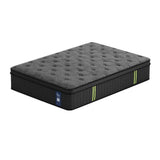 Levitex 34 cm Pocket Spring Mattress with Reinforced Edge Support & 5-Zone Pressure Relief Breathable Gel Memory Foam Hybrid Mattress for Back Pain Single