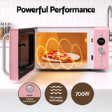 Devanti 20L Microwave Oven 700W Pink