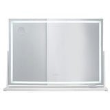 Embellir 100x70cm Makeup Mirror 360 degree Rotatable Vanity Mirror 10x magnifing