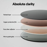 Embellir Wall Mirror Wooden Makeup 80cm