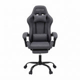 Artiss Gaming Office Chair Fabric Ergonomic with 2 Point Message Grey