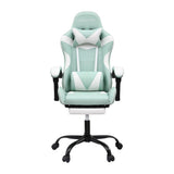 Artiss Ergonomic Gaming Office Chair with 2 Point Message Mint Green
