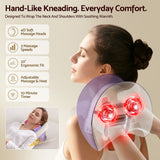 Livemor Neck & Shoulder Massage Pillow with Heat, Cordless 4D Kneading Massager for Home & Office In Australia - Darrahopens