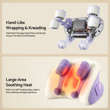 Livemor Neck & Shoulder Massage Pillow with Heat, Cordless 4D Kneading Massager for Home & Office In Australia - Darrahopens
