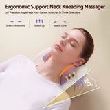 Livemor Neck & Shoulder Massage Pillow with Heat, Cordless 4D Kneading Massager for Home & Office In Australia - Darrahopens
