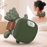 Livemor Electric Neck Massager with Heat for Shoulder,Back Wireless Massage | 4D Shiatsu Kneading Massager with Heat, Cordless Portable Muscle Relaxer, Soothes Shoulder Tension for Home, Office, and Car In Australia - Darrahopens
