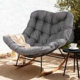 Gardeon Outdoor Rocking Chair Furniture Papasan Recliner Garden Patio Lounge Setting In Australia - Darrahopens