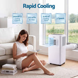 Devanti Portable Air Conditioner 9000 BTU 3-in-1 with Remote Control