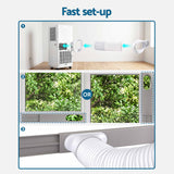 Devanti Portable Air Conditioner 9000 BTU 3-in-1 with Remote Control