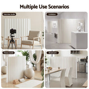 Artiss Paper Room Divider Folding Partition Screen Honeycomb Privacy Screen Freestanding 150cm White