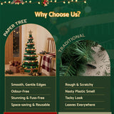 Jingle Jollys 47cm&111cm Christmas Tree Decoration Foldable Xmas Paper Tree