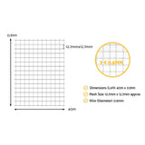 i.Pet Poultry Chicken Fence Pet Netting Wire Mesh Roll Duck Goose Coop 40Mx0.91M