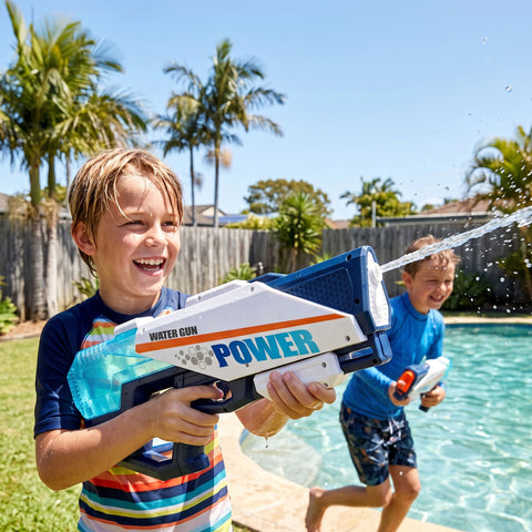 Keezi Kids Water Gun 600cc Water Blaster Toy for Pool Beach Play Blue In Australia - Darrahopens
