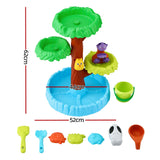 Keezi 62cm Tree Water Table Kids Sandpit Toys Set with Shovels Molds for Sand Play In Australia - Darrahopens