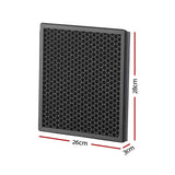 Devanti Air Purifier Filter Replacement H12 HEPA 2 Pack Dual Intake