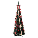 Jingle Jollys Pop Up Christmas Tree Pre Decorated Artificial Christmas Tree 197cm In Australia - Darrahopens
