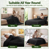 Giselle 200GSM Bamboo Microfibre King Quilt Lightweight All Season Doona Duvet In Australia - Darrahopens