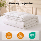 Giselle Bedding King Quilt, 200GSM Summer Duck Down Feather Doona Insert In Australia - Darrahopens