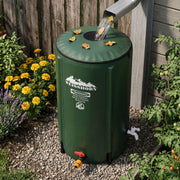 Weisshorn 100L/22Gal Collapsible Rain Barrel PVC Water Tank Collection Storage for Garden Irrigation In Australia - Darrahopens