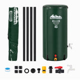 Weisshorn 100L/22Gal Collapsible Rain Barrel PVC Water Tank Collection Storage for Garden Irrigation In Australia - Darrahopens