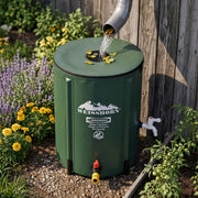 Weisshorn 50L/11gal Collapsible Rain Barrel PVC Water Tank Collection Storage for Garden Irrigation In Australia - Darrahopens