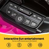 Ride On Car Licensed Audi RS3 Car for Kids 12V Remote Control Pink In Australia - Darrahopens