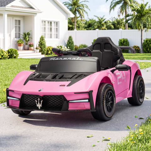 Ride On Car Maserati Licensed MCXtrema Car for Kids 12V Remote Control Pink In Australia - Darrahopens