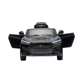 Kids Ride On Car 12V Licensed Ford Electric Toy with Remote Control Horn Music 97x61cm Black