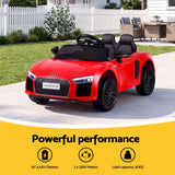 Ride On Car Licensed Audi R8 12V Electric Car for Kids Battery Red