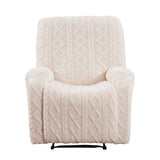 Artiss Recliner Chair Covers with Storage Side Pockets Beige