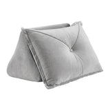 Giselle Bedding Back Pillow for Sitting in Bed, No-Collapse 25D High-Density Base, Ergonomic Lumbar Support Pillow for Gaming, Nursing & Floor Tatami, 90% Shredded Sponge Cushion with Washable Velvet Cover In Australia - Darrahopens