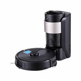 DEVANTI Robot Vacuum and Mop, Self-Empty APP Control 6000Pa LDS Laser 3in1