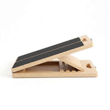 Everfit Wooden Slant Board for Squat & Calf Stretch 5 Angle Foldable Home Gym In Australia - Darrahopens