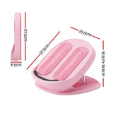 Everfit Slant Board, Balance Board, 14-Level Adjustable Incline Calf Stretcher for Stretching, Squats and Home Fitness Pink In Australia - Darrahopens