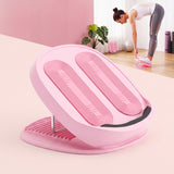 Everfit Slant Board, Balance Board, 14-Level Adjustable Incline Calf Stretcher for Stretching, Squats and Home Fitness Pink