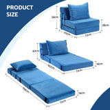 Artiss 3 Pack Folding Sofa Bed Armless Lounger Foam Floor Sofas Futons Couches In Australia - Darrahopens