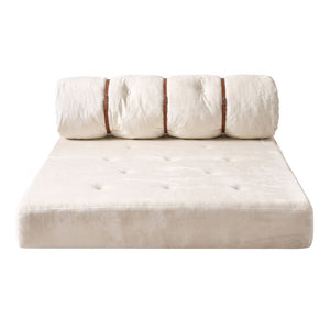 Artiss Convertible Sofa Bed Roll-Up Sleeper Chair Fold Out Couch Floor Lounge