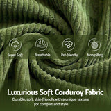 Artiss 300cm Modular Sofa Bed Comfort L-Shaped Sectional Boneless Couch Green