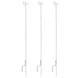 Giantz 20x Electric Fence Pigtail Posts Steel Tape Fencing