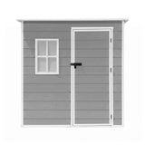 Giantz Garden Shed Outdoor Storage Box 1.87x1.28M Resin Tool Shed Backyard Grey In Australia - Darrahopens