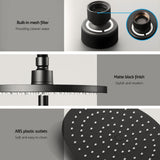 Cefito 9'' Rain Shower Head Set Handheld Round High Pressure Mixer Tap Chrome | darrahopens.com.au Premium AU Stock